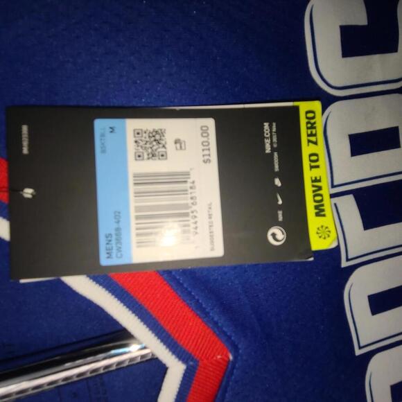 Nike Men's LA Clippers Kawhi Leonard Jersey - Royal Blue Size Medium - Picture 6 of 6